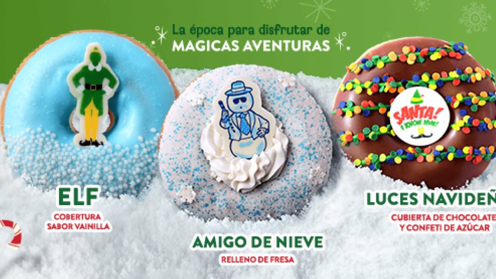 Donas Krispy Kreme celebrará la Navidad con esta promoción en sus deliciosas donas