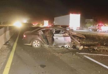 María del Rosario, agente de la Guardia Nacional, muere en fuerte accidente en en Juan José Ríos