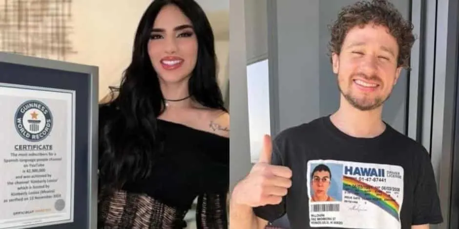 El youtuber criticó a Récord Guiness por el reconocimiento a Kimberly Loaiza.