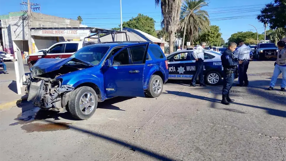 Ambas unidades fueron trasladadas a la pensión vehicular municipal.