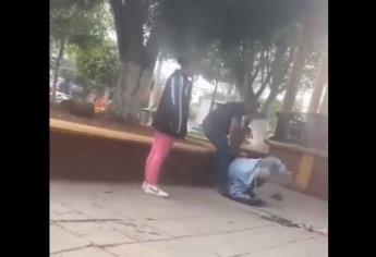 Por espantar a su hija, padre de familia da salvaje golpiza a un adulto mayor