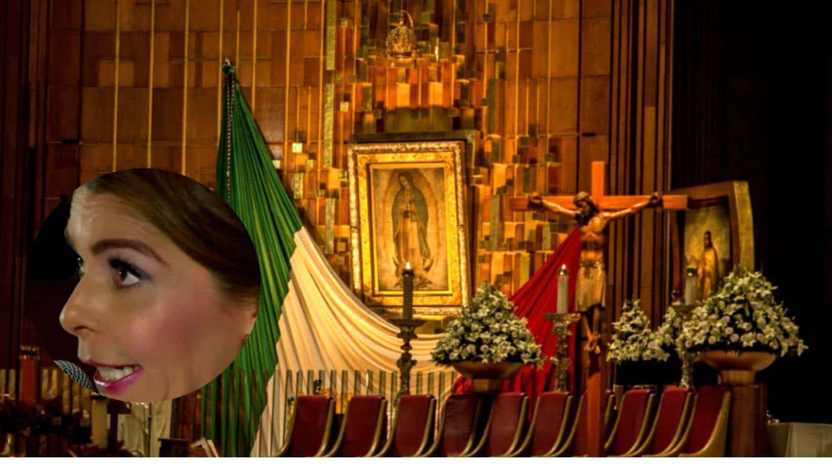 Itatí Cantoral le canta de nuevo a la Virgen de Guadalupe y las redes explotan.