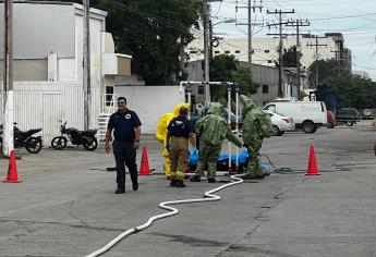 Por fuga de amoniaco evacuan a 185 trabajadores de congeladora en Mazatlán