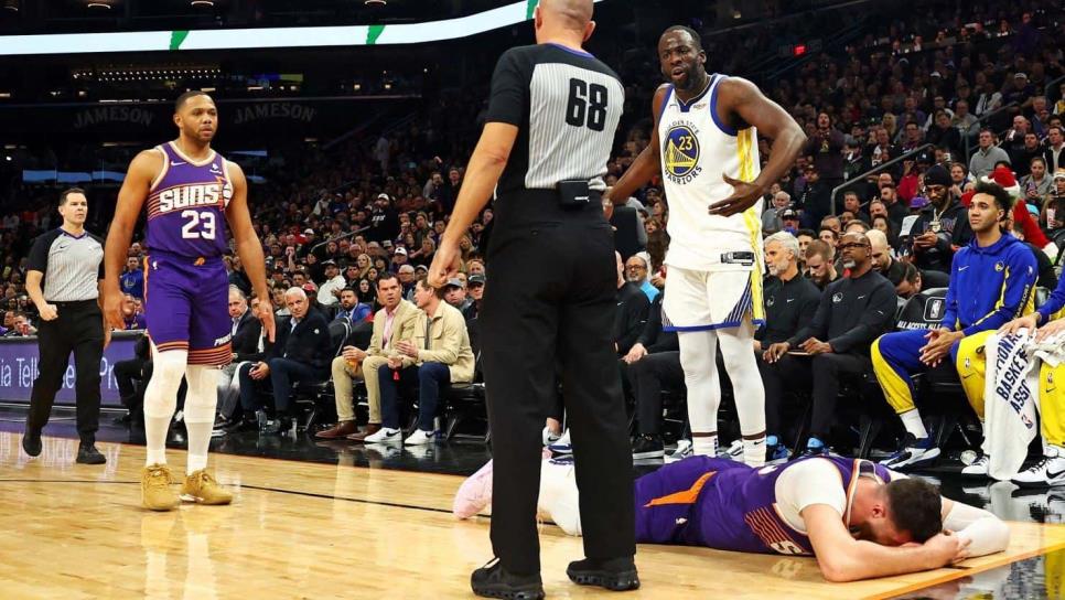 La NBA da falta flagrante a Draymond Green, suspendido de manera indefinida