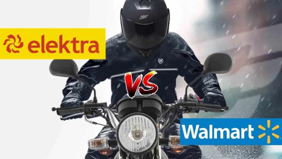 Elektra o Walmart: ¿dónde es más barato comprar las motos Italika?