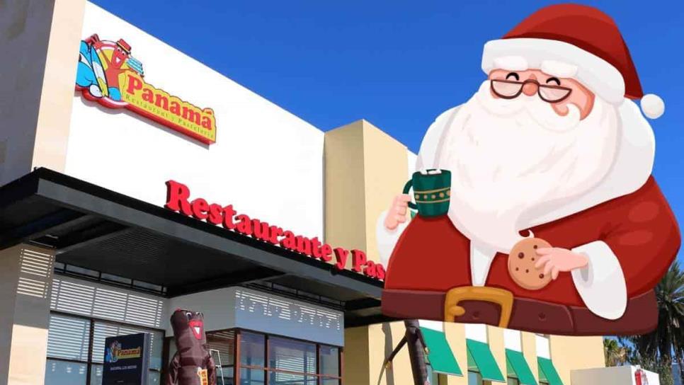 Santa Claus visitará restaurantes Panamá en Culiacán; te decimos cuándo