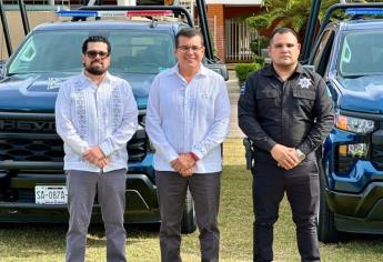 Para reforzar la seguridad en Mazatlán llegan al municipio 6 nuevas patrullas equipadas