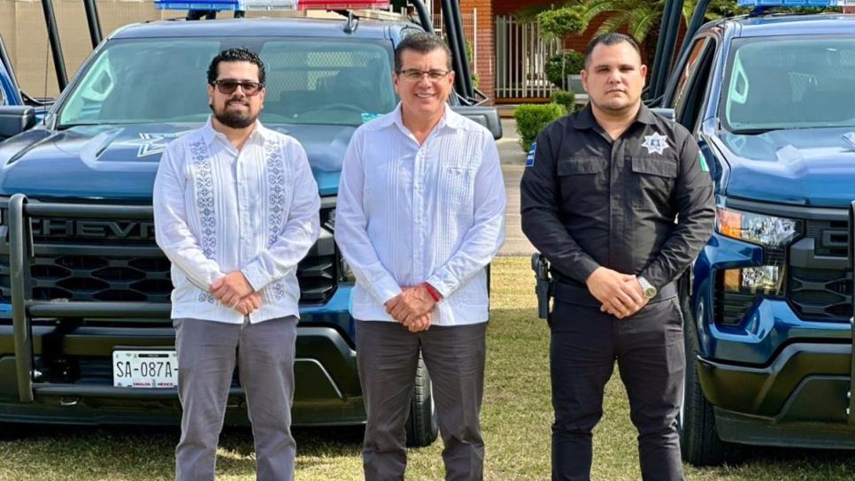 Para reforzar la seguridad en Mazatlán llegan al municipio 6 nuevas patrullas equipadas