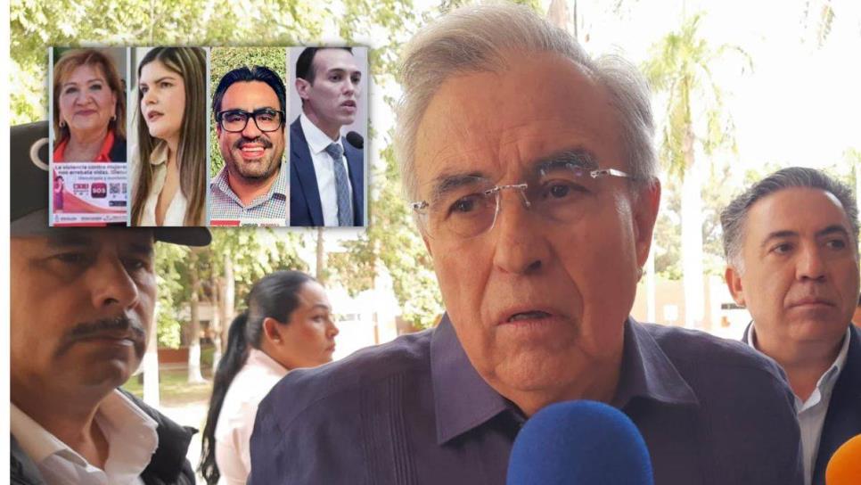 Candidatura por alcaldía de Culiacán no será por «palomeo»: Rocha Moya