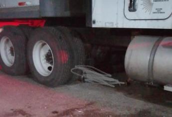 Joven muere atropellado en la autopista Mazatlán - Culiacán, cerca de Elota