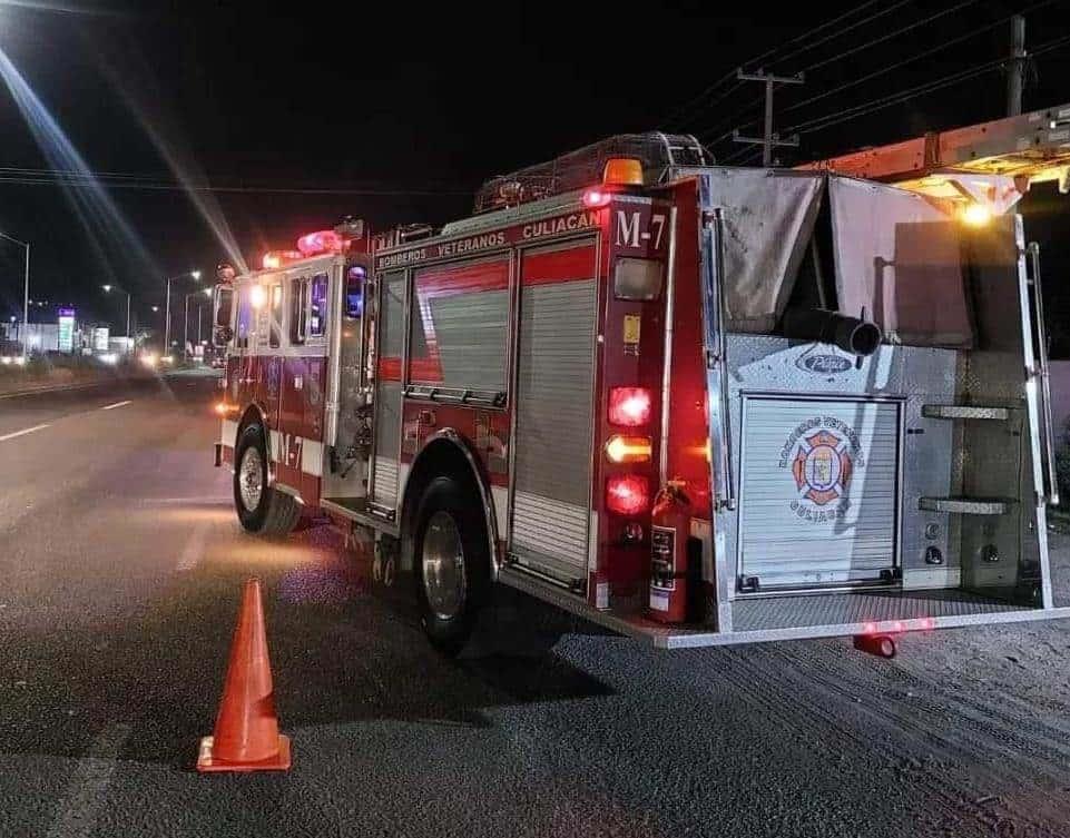 Se incendia una casa durante la madrugada de este miércoles en Culiacán