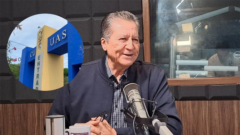 Feliciano Castro en el estudio de Luz Noticias. FOTO: Eduardo Bórquez
