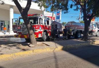 Fuga de gas en una nodriza moviliza a los grupos de emergencias en la KZ4 de Culiacán