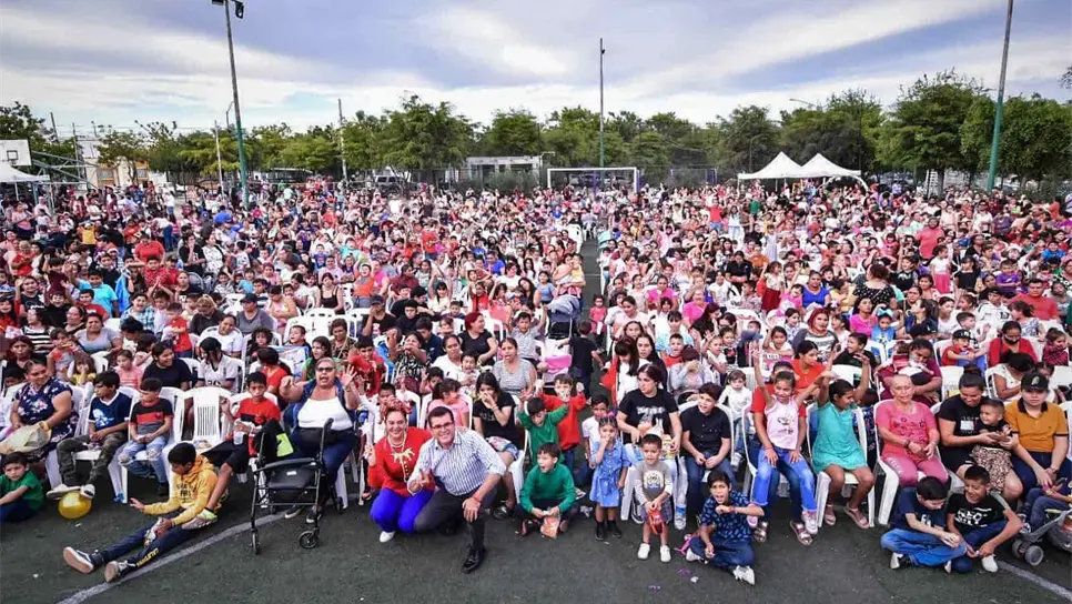 Miles de niños disfrutaron de la fiesta. FOTO: Ayuntamiento de Mazatlán