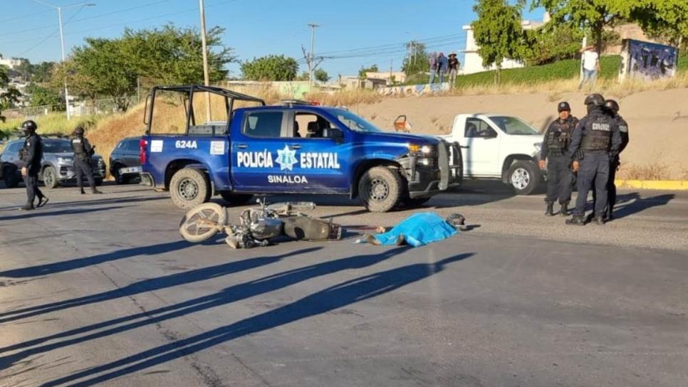 Un motociclista perdió la vida al chocar en la colonia Nuevo México en Culiacán