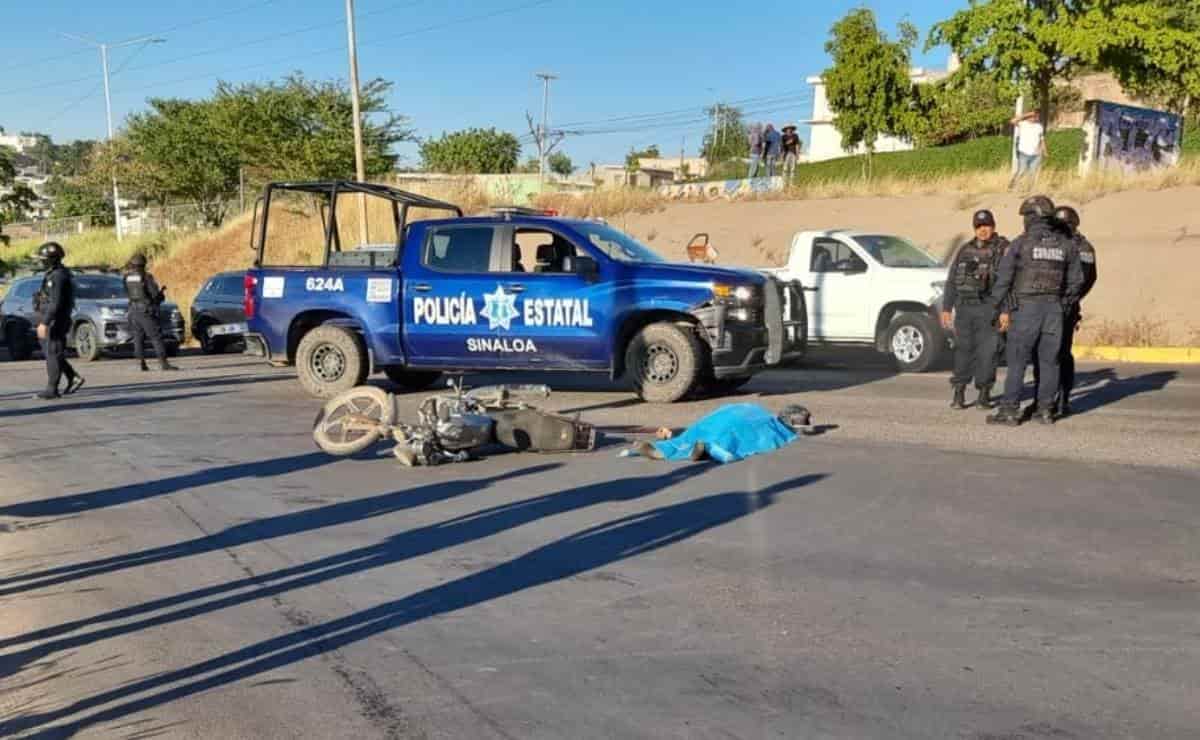 Un motociclista perdió la vida al chocar en la colonia Nuevo México en Culiacán