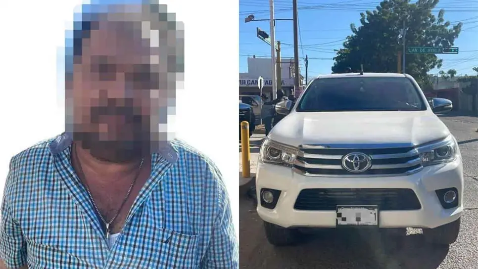 Policías Estatales del Grupo Élite aseguran a un automovilista armado en Culiacán