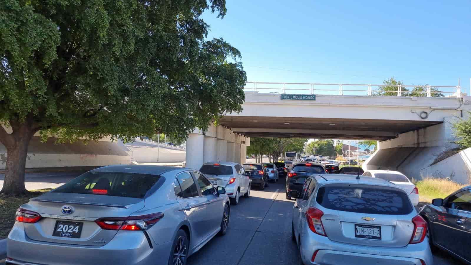 El tráfico en la zona no ha permitido llegar al lugar.