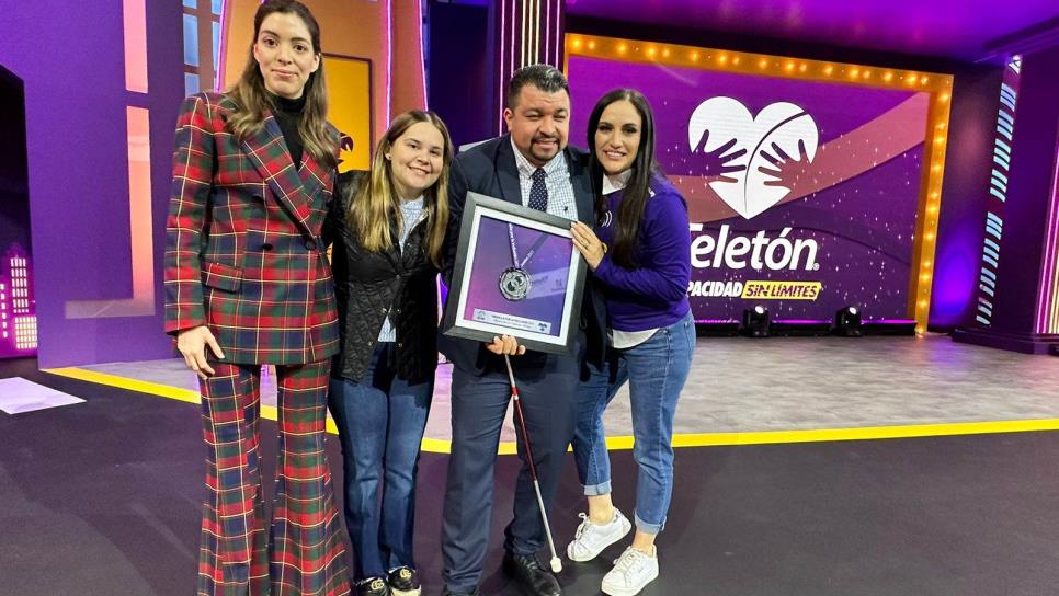 Ahome recibe Medalla por la Inclusión 2023 «Gilberto Rincón Gallardo-Teletón»