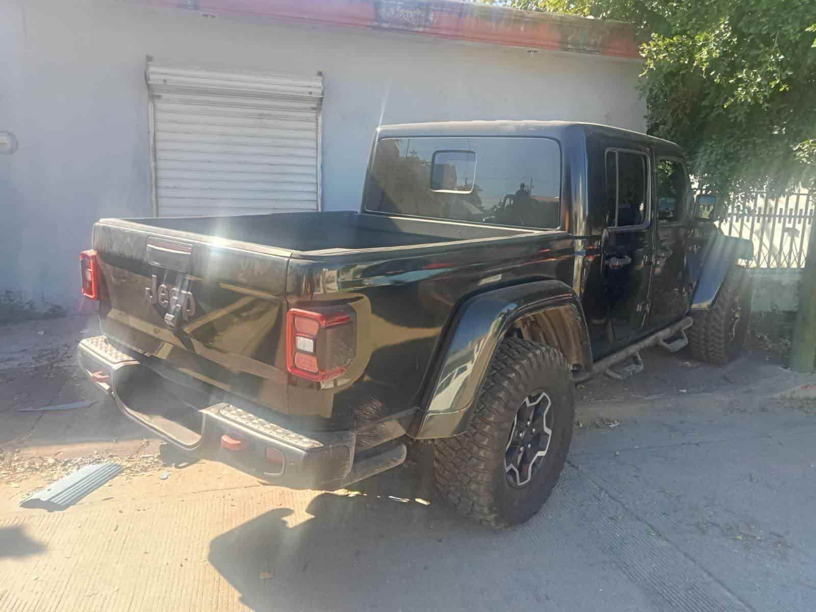 Recuperan en Culiacán camioneta Jeep Rubicon robada en Sonora