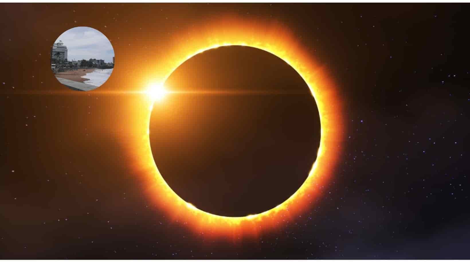 Mazatlán, epicentro del eclipse solar de 2024. | FOTO: Temática.