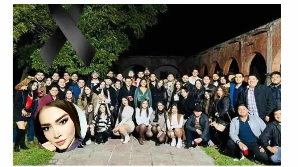 Los jóvenes que estaban en la posada en Salvatierra se tomaron la última foto. | FOTO: Twitter.