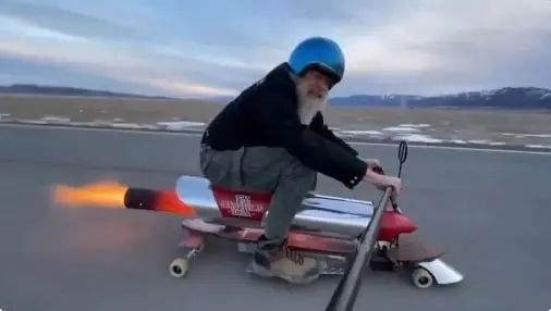 Robert es sin dudas un genio en el mundo de los motores a propulsión.