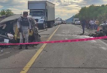 «Encontronazo» en Salvador Alvarado deja un muerto y un herido