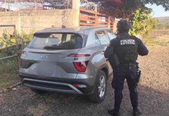 Grupo Élite de la PEP recupera camioneta robada en la Miguel Hidalgo, en Culiacán