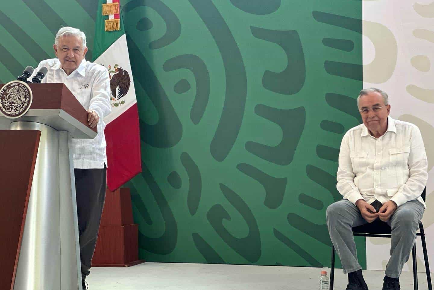 «Rocha Moya es un gran gobernador que tiene Sinaloa»: AMLO