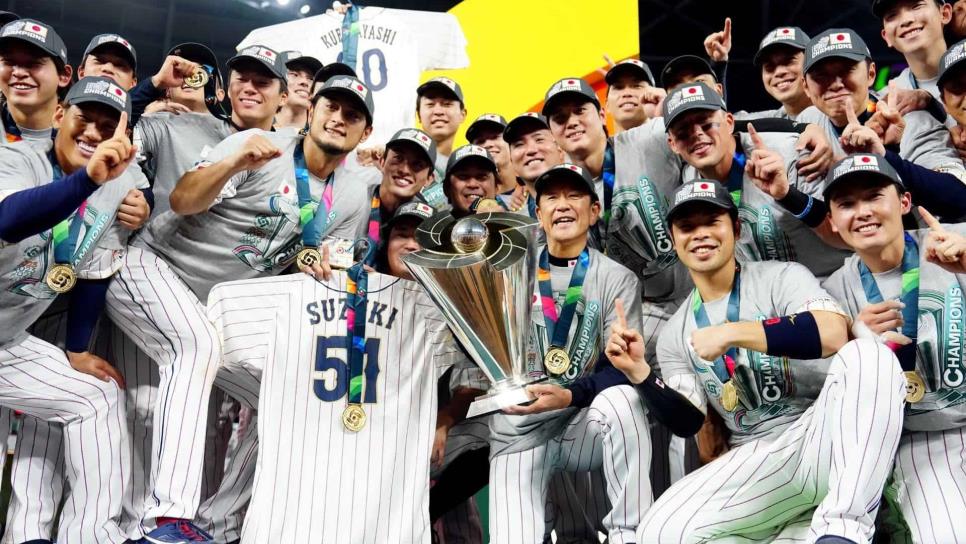 Japón termina el 2023 en la cima del Ranking Mundial de Beisbol