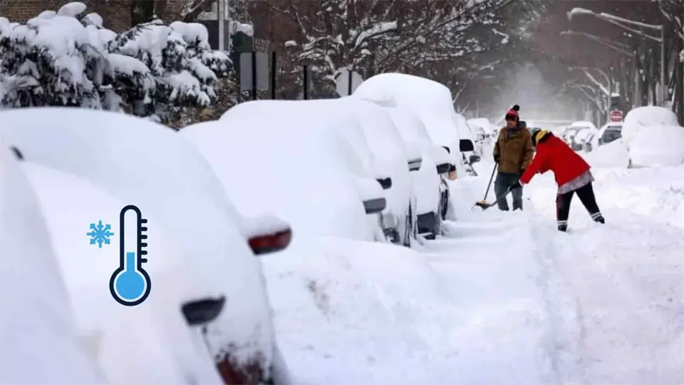 ¡Alerta invernal! Frente Frío 19 y tormenta amenazan estados del norte en México.