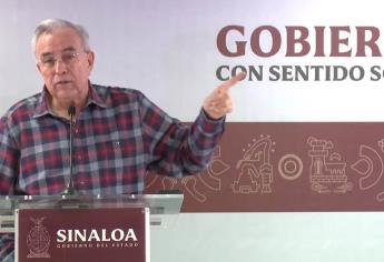 Rocha Moya anuncia cambios en su gabinete antes de que termine el 2023