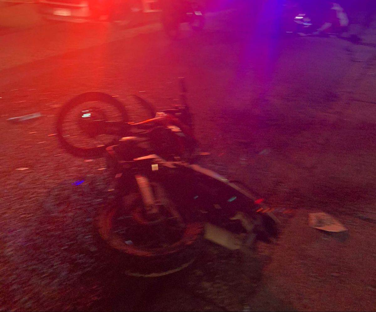 El accidente se dio en la madrugada. FOTO: Luz Noticias