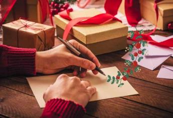 ¿Cómo hacer una carta para esta Navidad?