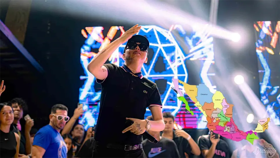 FOTO: Dani Flow en México.