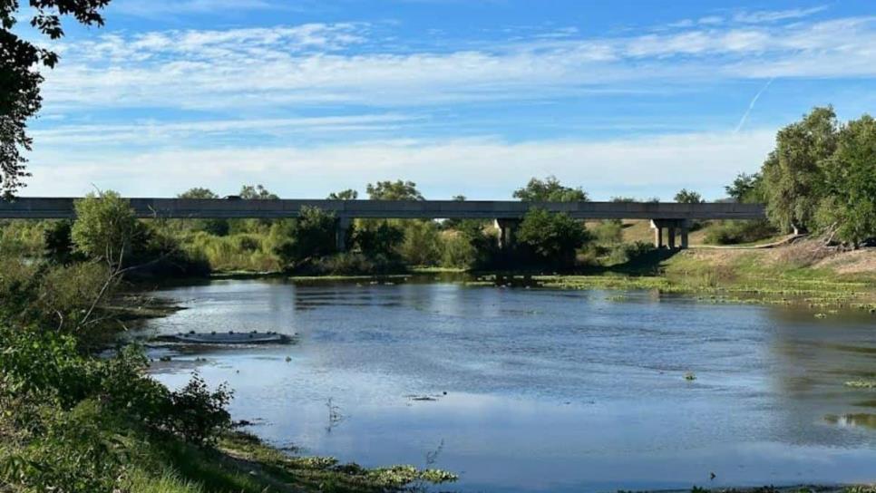 Así luce el caudal del Río Fuerte tras permanecer seco durante los últimos días 