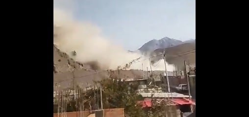 El movimiento telúrico provocó el pánico entre los habitantes.