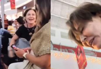 Mujer pelea por un asiento y le apodan “Lady Galerías” | VIDEO