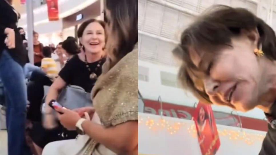 Mujer pelea por un asiento y le apodan “Lady Galerías” | VIDEO