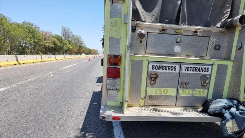 Maxipista Mazatlán - Culiacán lleva 13 horas cerrada por accidentes en varios tramos