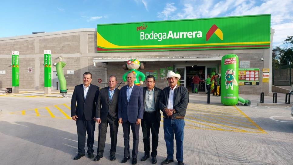 Aterriza inversión de 130 MDP en Ahome con la apertura de tiendas Bodega Aurrera