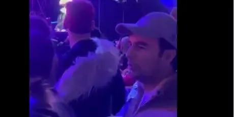 El piloto mexicano asisitió para ver el último concierto de RBD.