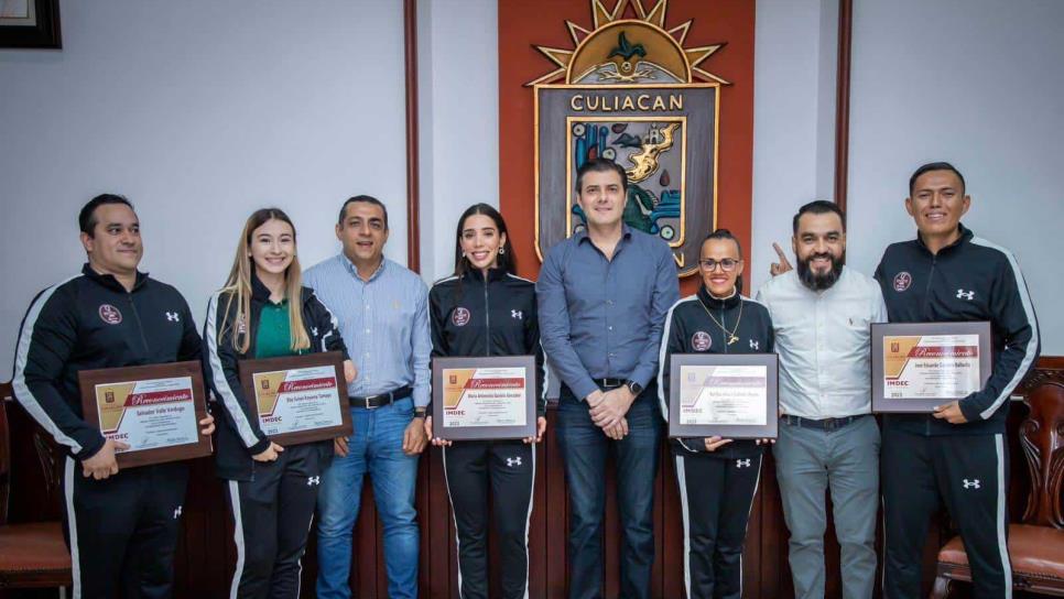 Entregan Premio Municipal del Deporte 2023 a cinco destacados deportistas de Culiacán