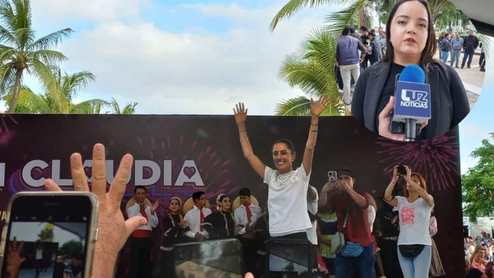 Apoyaré a Claudia Sheinbaum para que sea la próxima Presidenta de México: Cinthia Valenzuela