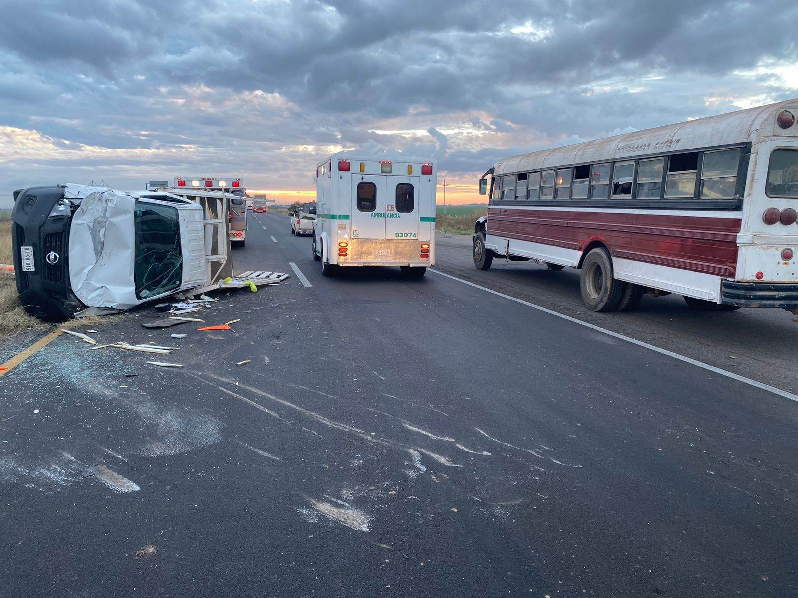 El accidente dejó una persona herida. FOTO: Ernesto Torres