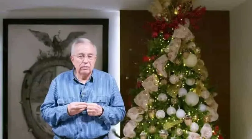 El video dura casi 3 minutos. FOTO: Rubén Rocha Moya en Facebook