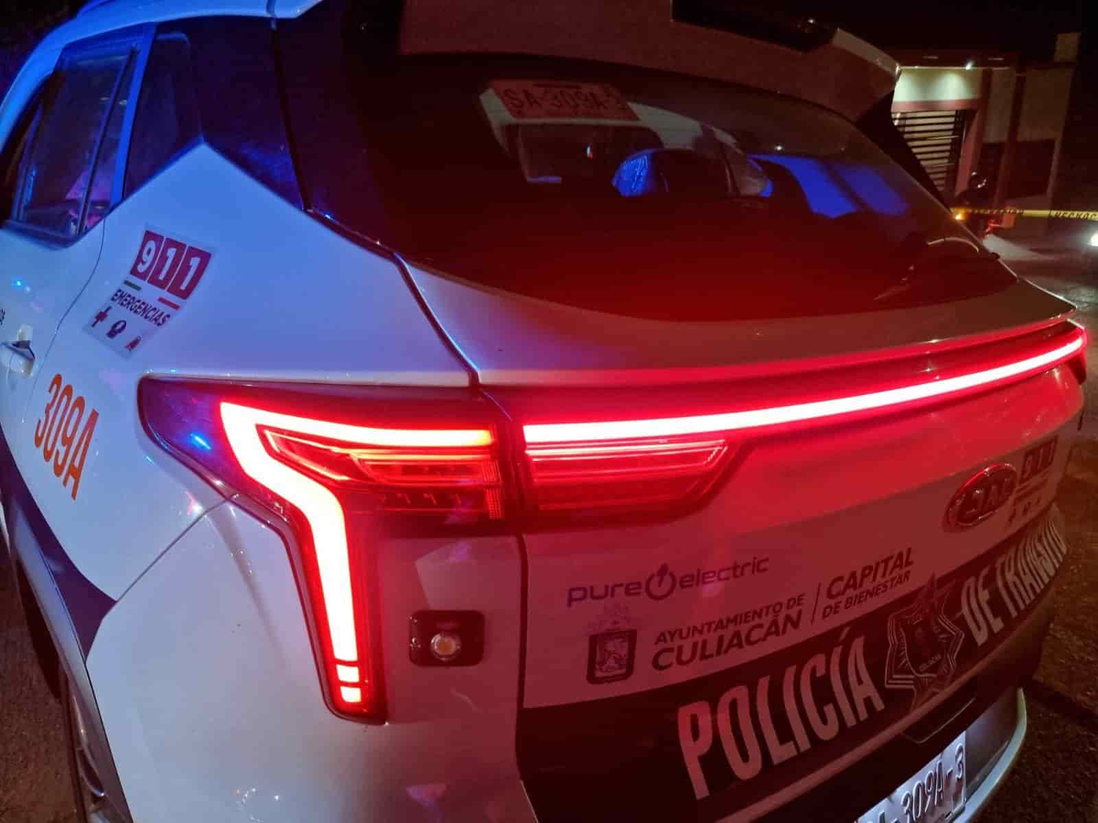 Bala perdida en Culiacán manda al hospital a un hombre