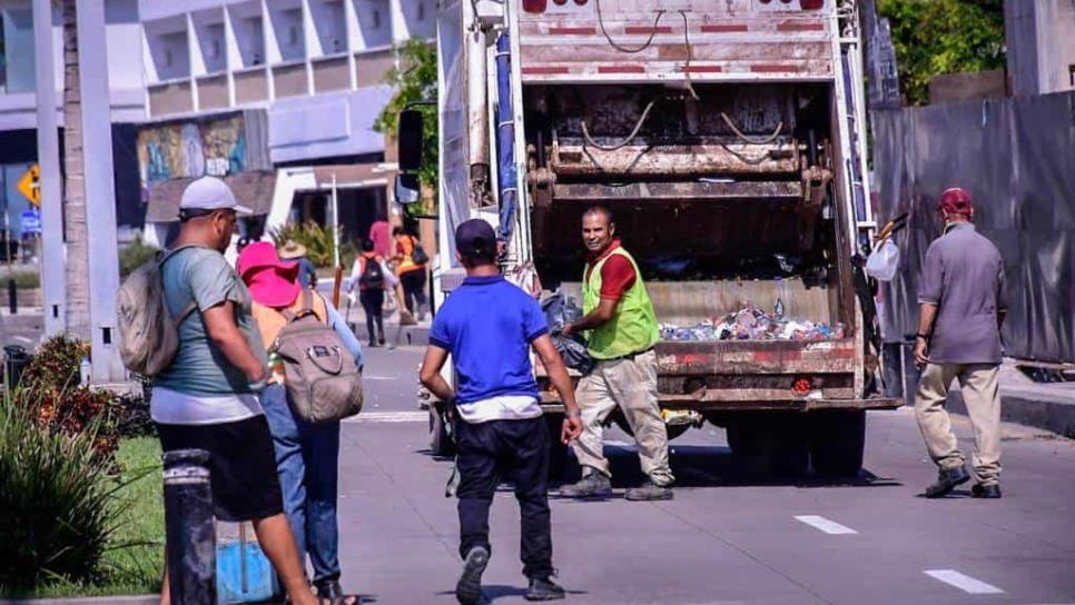 Garantizan en Mazatlán recolección de basura para estas fiestas decembrinas