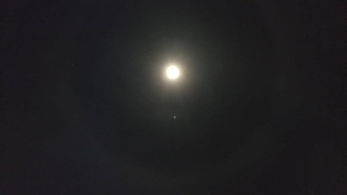 Viste La Luna As Se Mir El Halo Lunar Esta Nochebuena En Sinaloa Luz Noticias